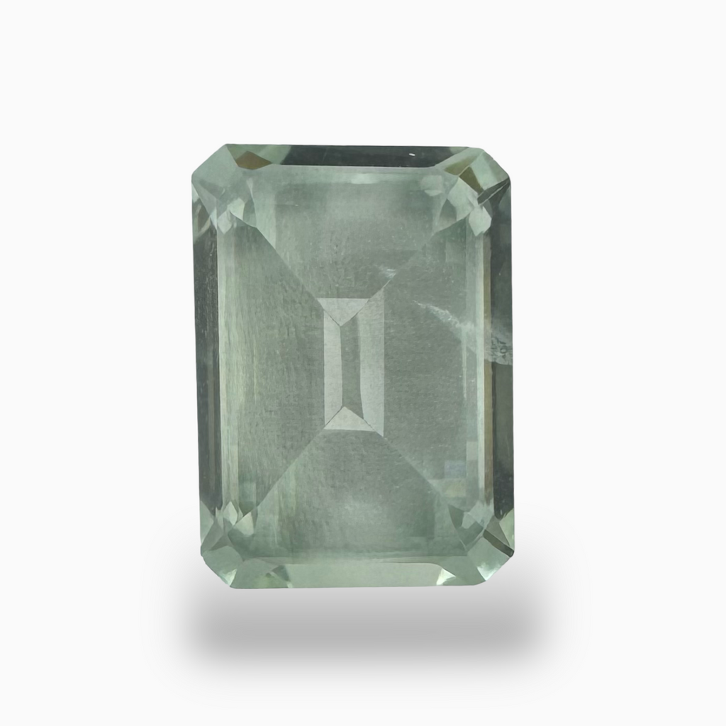 Natural Green Amethyst Stone Emerald Cut 6.42 Carats 14X10mm