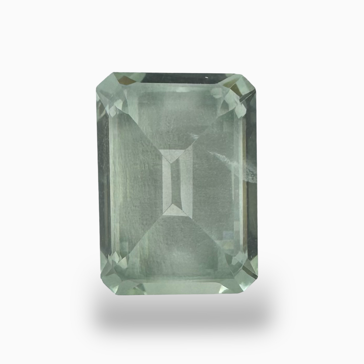 Natural Green Amethyst Stone Emerald Cut 6.42 Carats 14X10mm