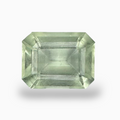 Natural Green Amethyst Stone Emerald Cut 2.25 Carats 7X9mm