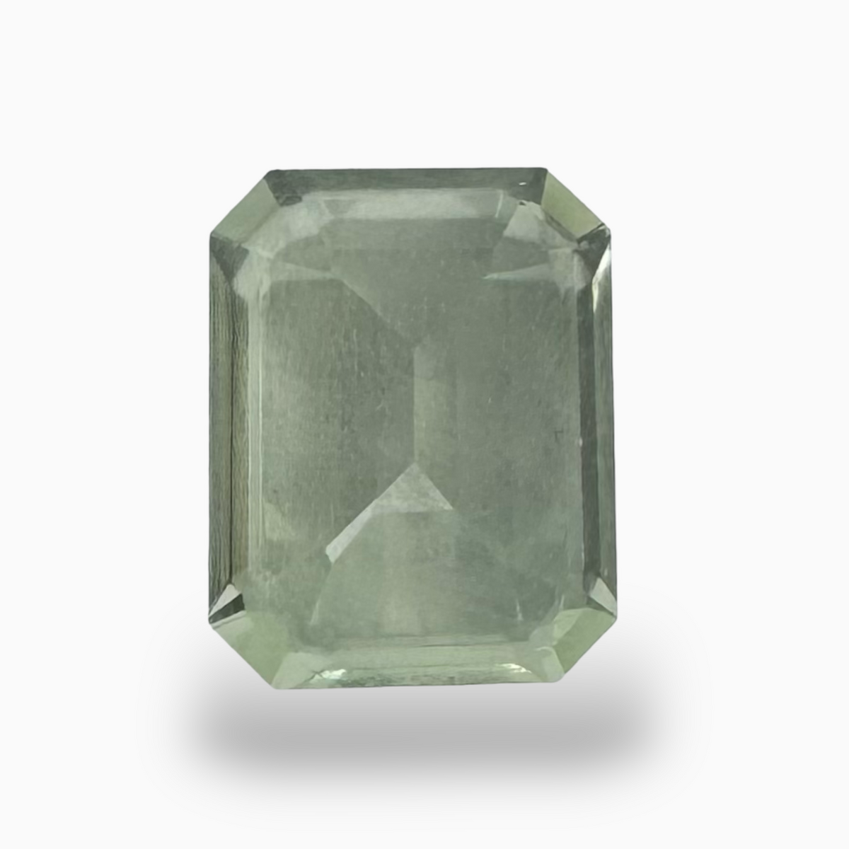 Natural Green Amethyst Stone Emerald Cut 2.25 Carats 7X9mm