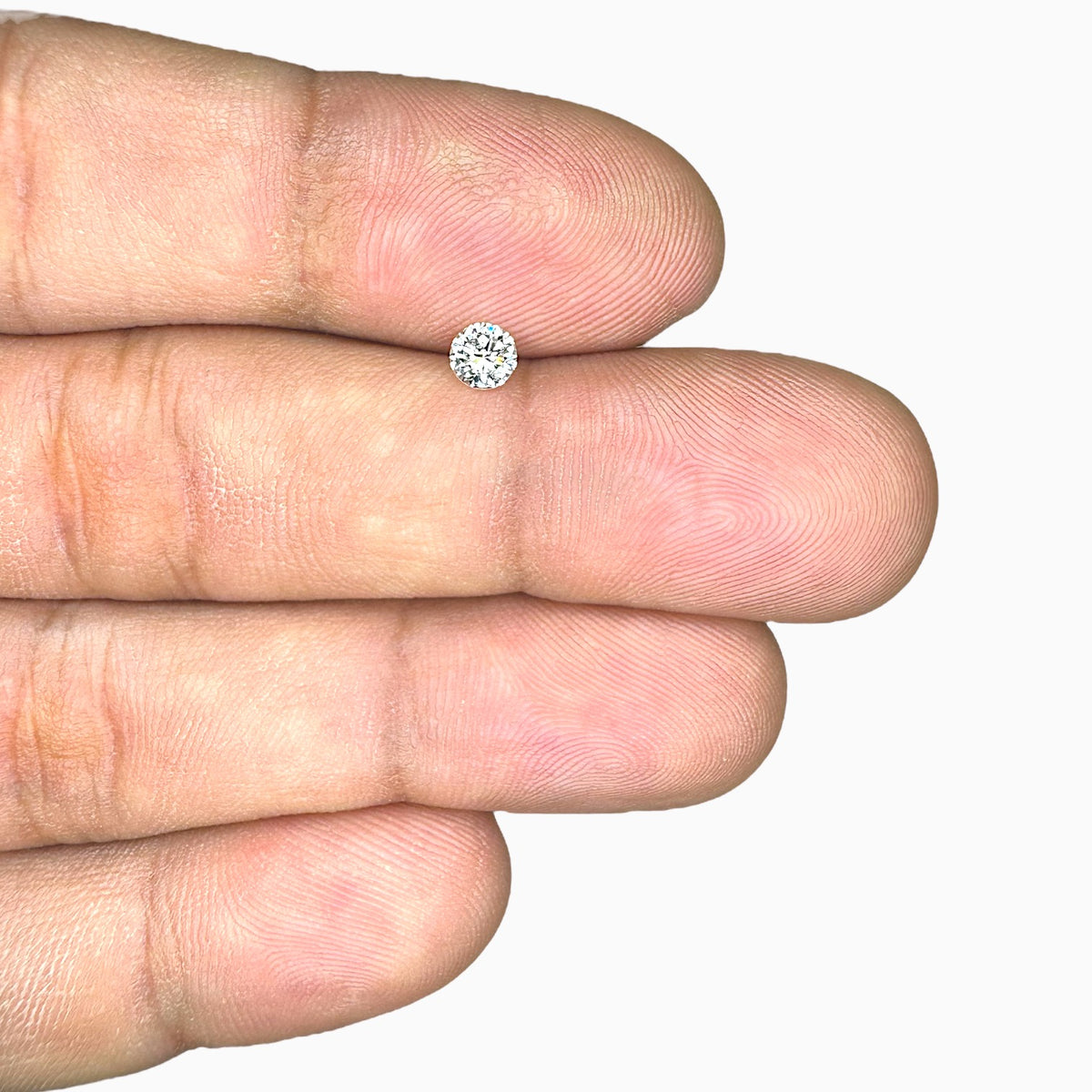 Natural Diamond Stone Round Shape 0.25 Carats Size 4mm