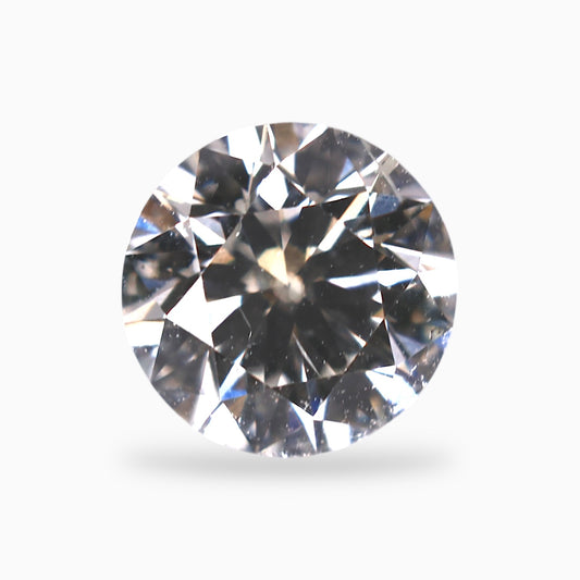 Natural Diamond Stone Round Shape 0.40 Carats Size 4.7x4.7mm