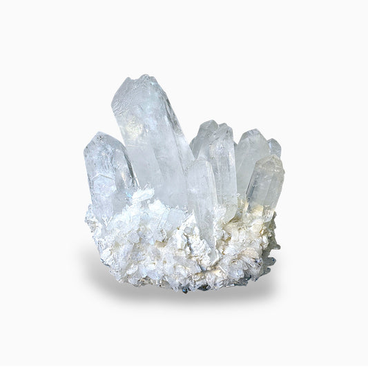 White Crystal Natural Raw Mountain Stone Big Size