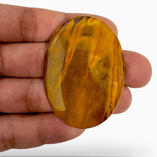 Mookaite Jasper Oval Cabochon 111.38 Carats Size 62x42mm