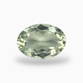 Natural Green Amethyst Stone Olive Color Oval Shape 5.60 Carats 14X10mm