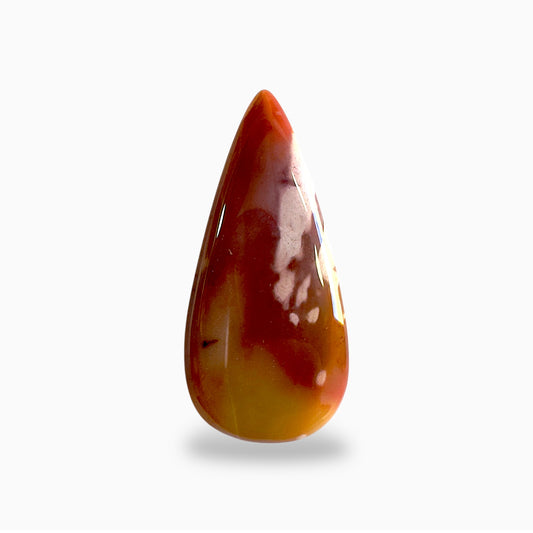 Mookaite Jasper Pear Cabochon 65.77 Carats Size 65x35mm