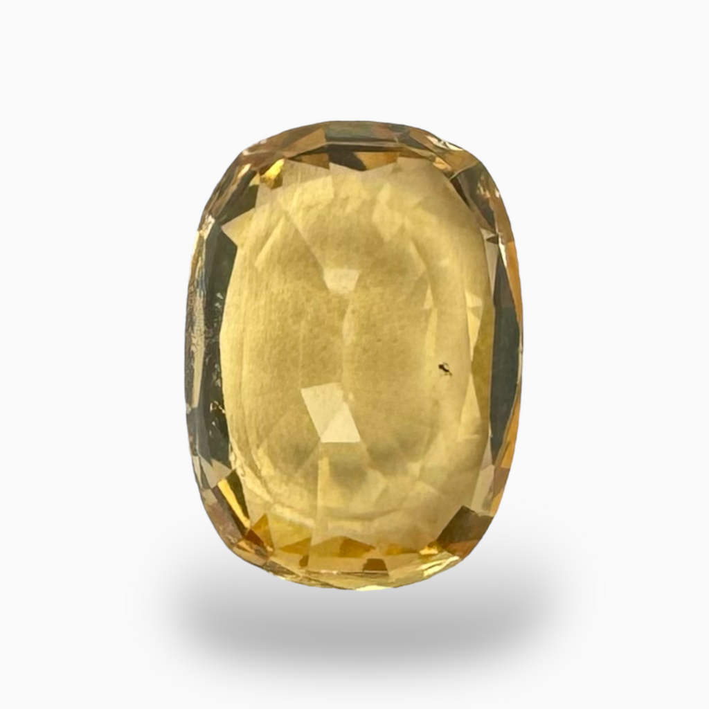 Natural Hessonite Garnet Orange 3.74 Carats Cushion Shape 11.06X7.99mm (Gomed Stone)