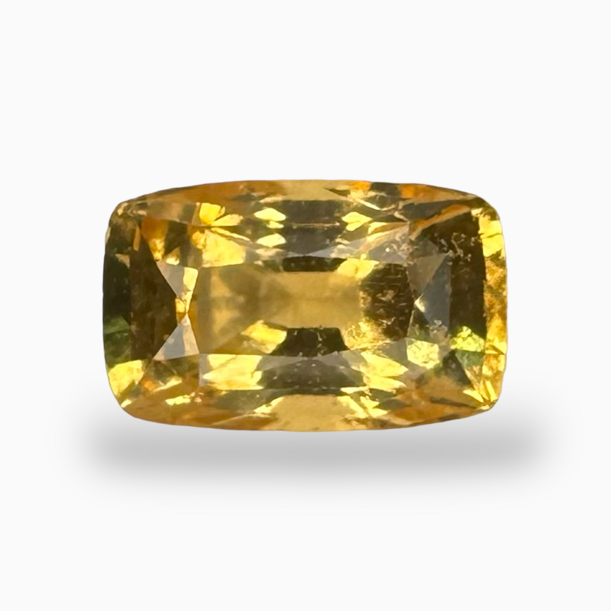 Natural Hessonite Garnet Orange 3.68 carats Cushion Shape 10.8X6.69mm (Gomed Stone)