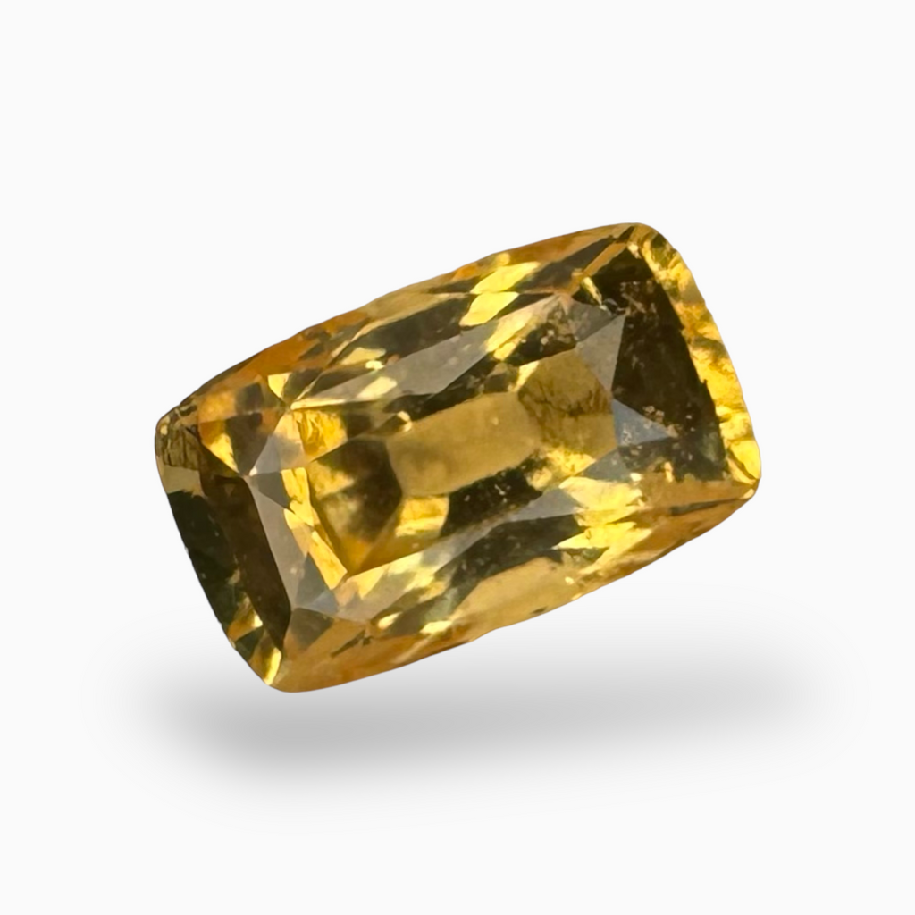 Natural Hessonite Garnet Orange 3.68 carats Cushion Shape 10.8X6.69mm (Gomed Stone)