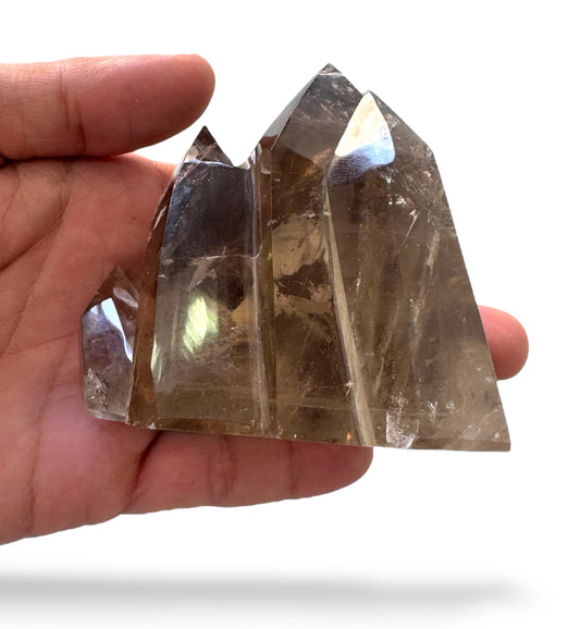 Natural Smoky Topaz Stone Crystals Rough Stone