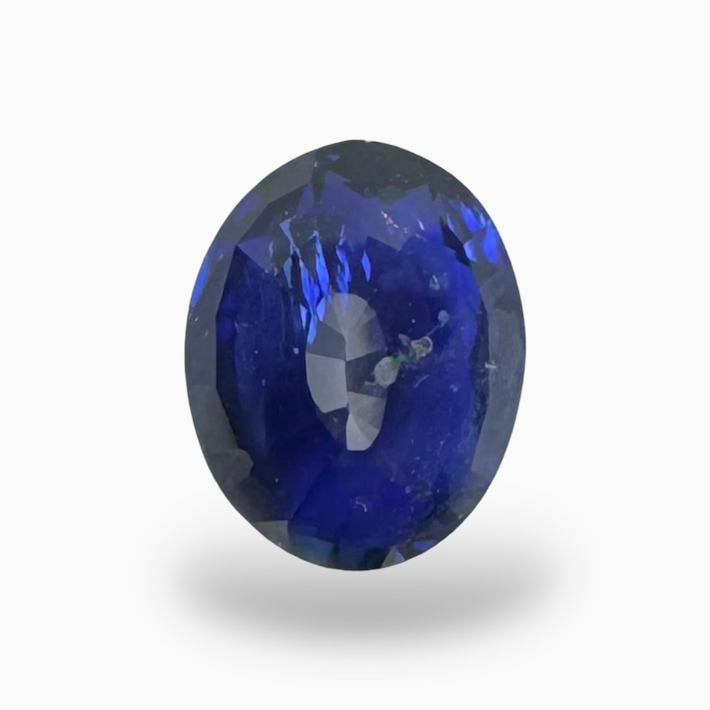 Natural Blue Sapphire Stone 3.15 ct Oval Shape 9.66X7.74mm IDL Certified