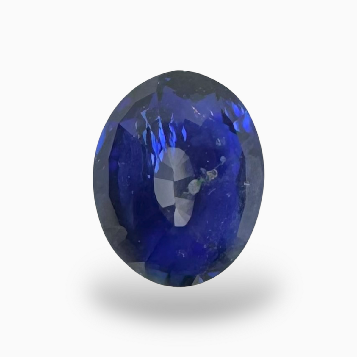 Natural Blue Sapphire Stone 3.15 ct Oval Shape 9.66X7.74mm IDL Certified