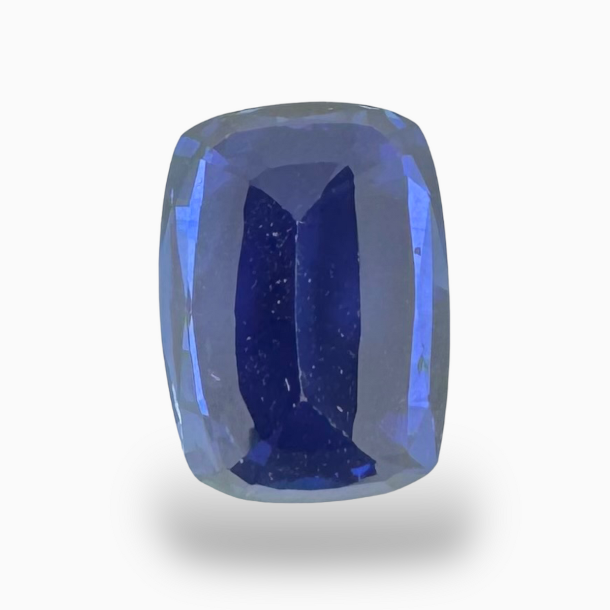Natural Blue Sapphire Stone 3.21 carats Cushion Shape 9.23X6.78mm IDL Certified