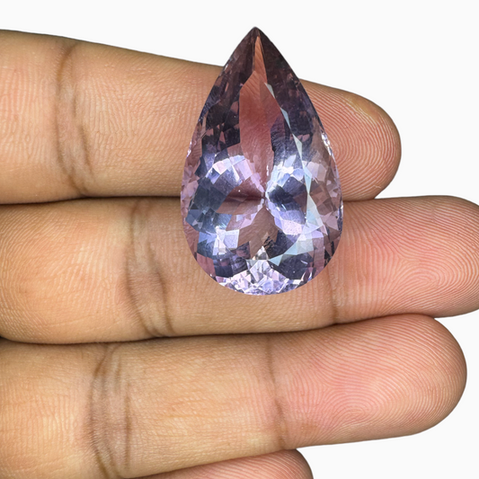 Natural Pink Amethyst Stone 29.2 Carats Cushion Shape Cut 27X17mm