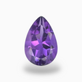 Natural Purple Amethyst Stone 1.38 Carats Pear Shape Cut 9X6mm