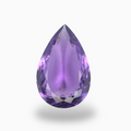 Natural Purple Amethyst Stone 7.65 Carats Pear Shape Cut 18.5X12mm
