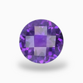 Natural Purple Amethyst Stone 3.27 Carats Round Shape Cut 10mm