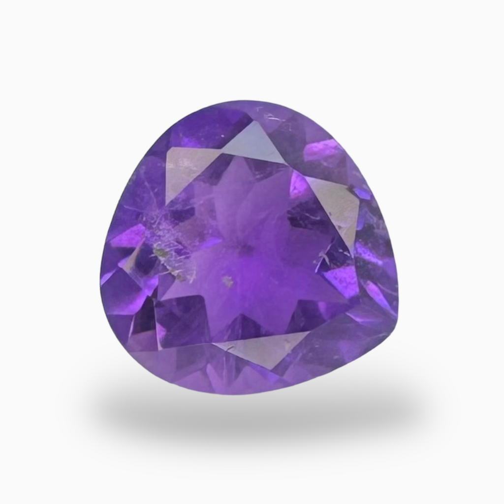 Natural Purple Amethyst Stone 2.12 Carats Pear Shape Cut 9X9mm