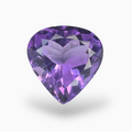 Natural Purple Amethyst Stone 4.0 Carats Pear Shape Cut 11mm