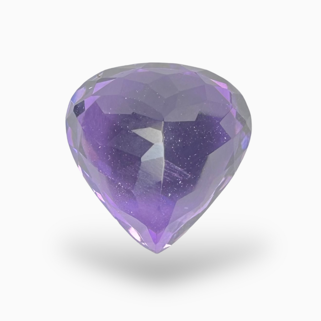 Natural Purple Amethyst Stone 4.0 Carats Pear Shape Cut 11mm