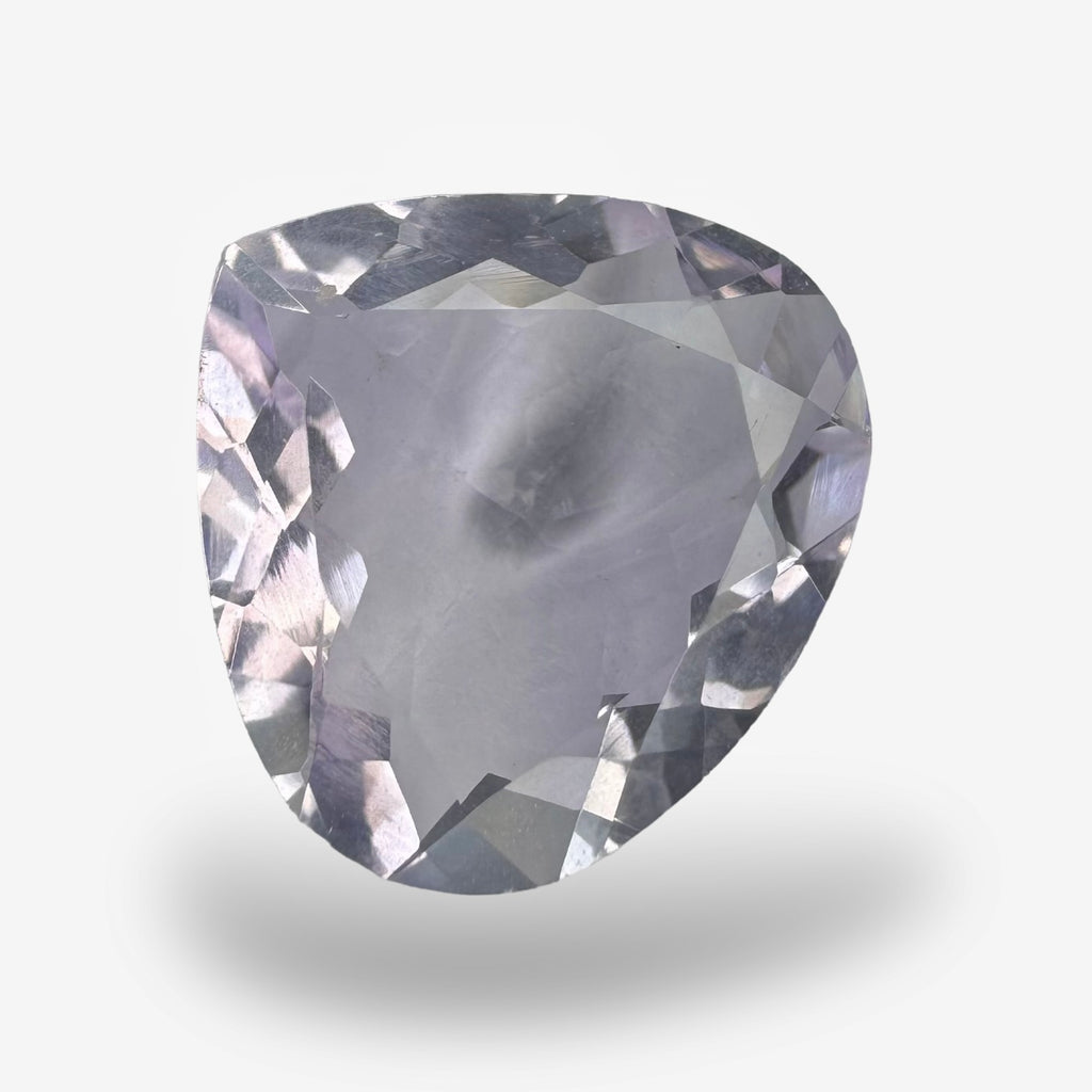 Natural Pink Amethyst Stone 11.21 Carats Pear Shape Cut 16X16.5mm