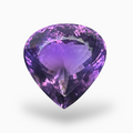 Natural Purple Amethyst Stone 55.8 Carats Pear Shape Cut 30X25mm