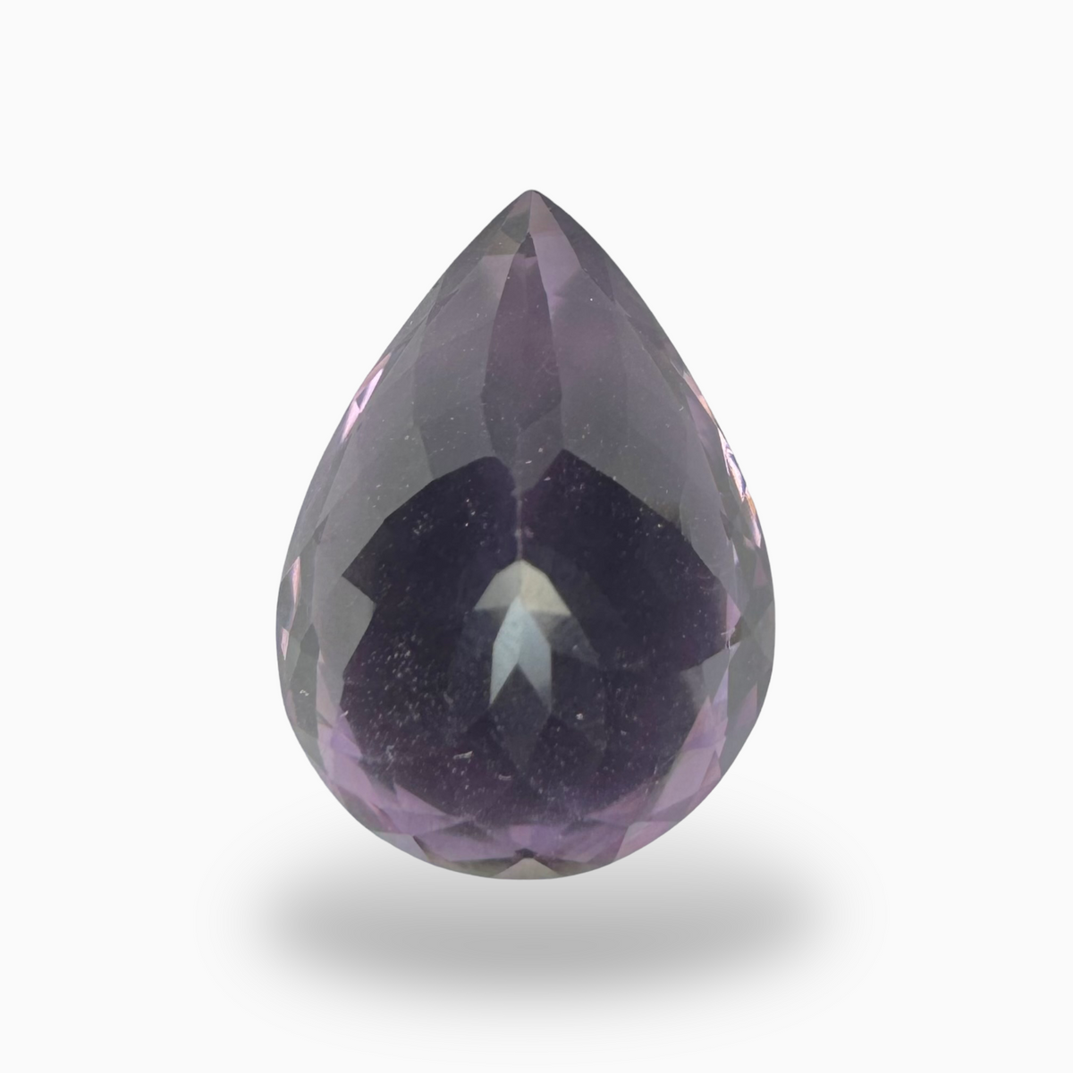 Natural Purple Amethyst Stone 10.2 Carats Pear Shape Cut 18X13mm