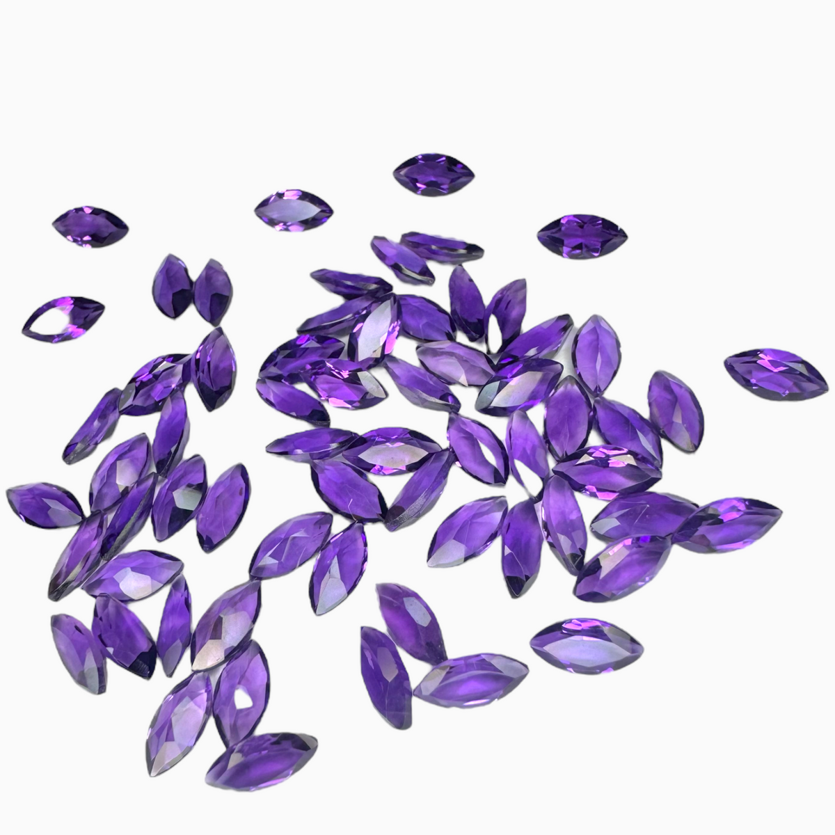 Natural Purple Amethyst Stone 0.32 Carats Marquise 7X3.5mm