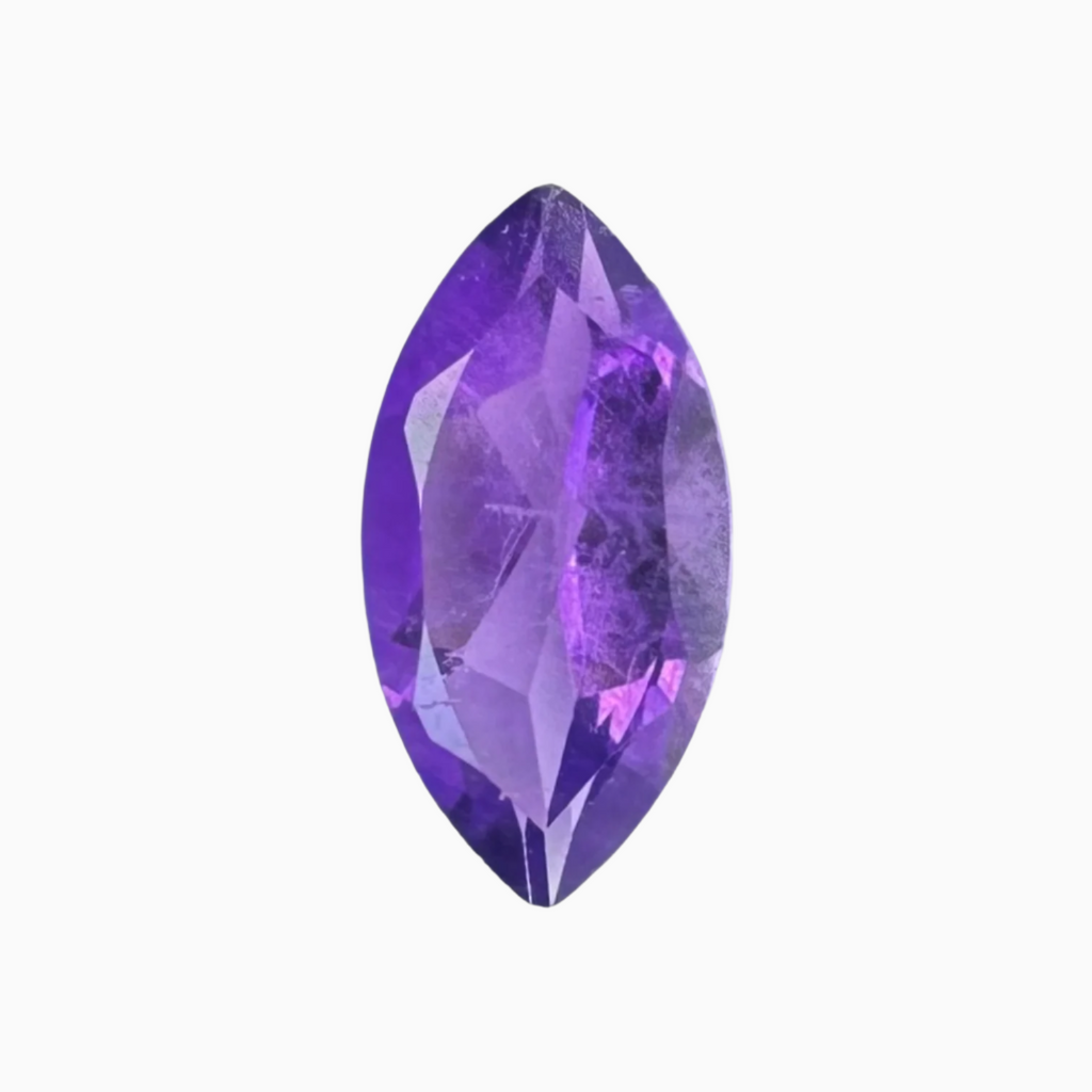 Natural Purple Amethyst Stone 1.1 Carats Marquise 10X5mm