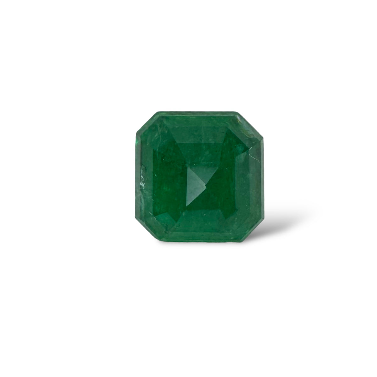Natural Zambian Emerald Stone 3.86 carat Emerald Cut 9x9mm