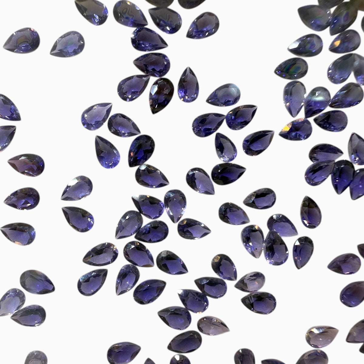 Iolite Pear Stone 5x3 mm 0.15 - 0.20 Carats lot Price Per Carats