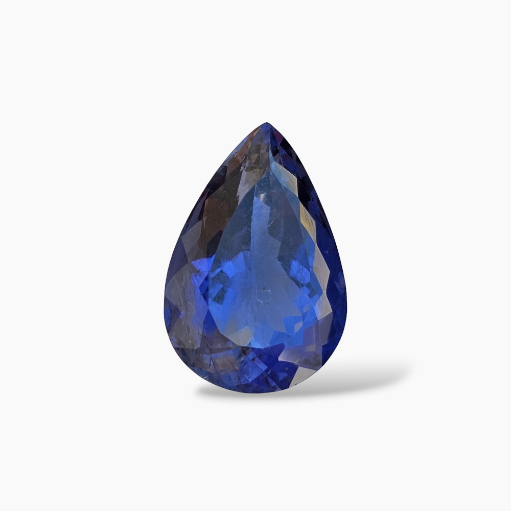Iolite Stone Blue Color From Africa in 21.94 Carats Pear Shape