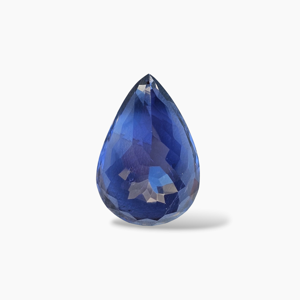 Iolite Stone Blue Color From Africa in 21.94 Carats Pear Shape