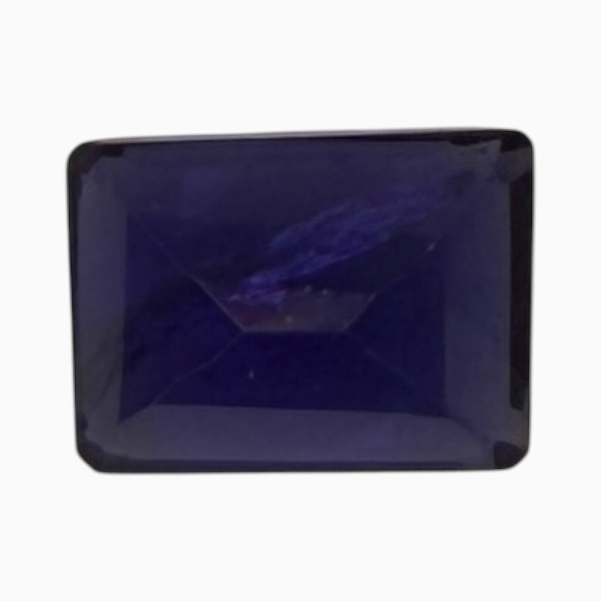 Iolite Stone Emerald Cut 5x7 mm 0.80 Carats