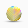 Natural Iris Agate Stone Rainbow Round Shape