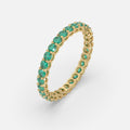 Izdihar Emerald Ring 18k Yellow Gold