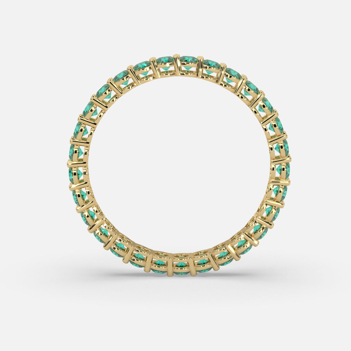 Izdihar Emerald Ring 18k Yellow Gold