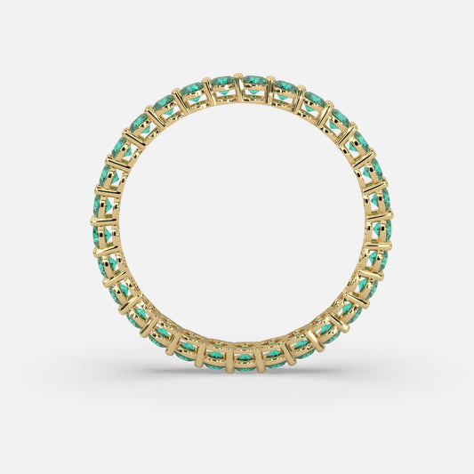Izdihar Emerald Ring 18k Yellow Gold