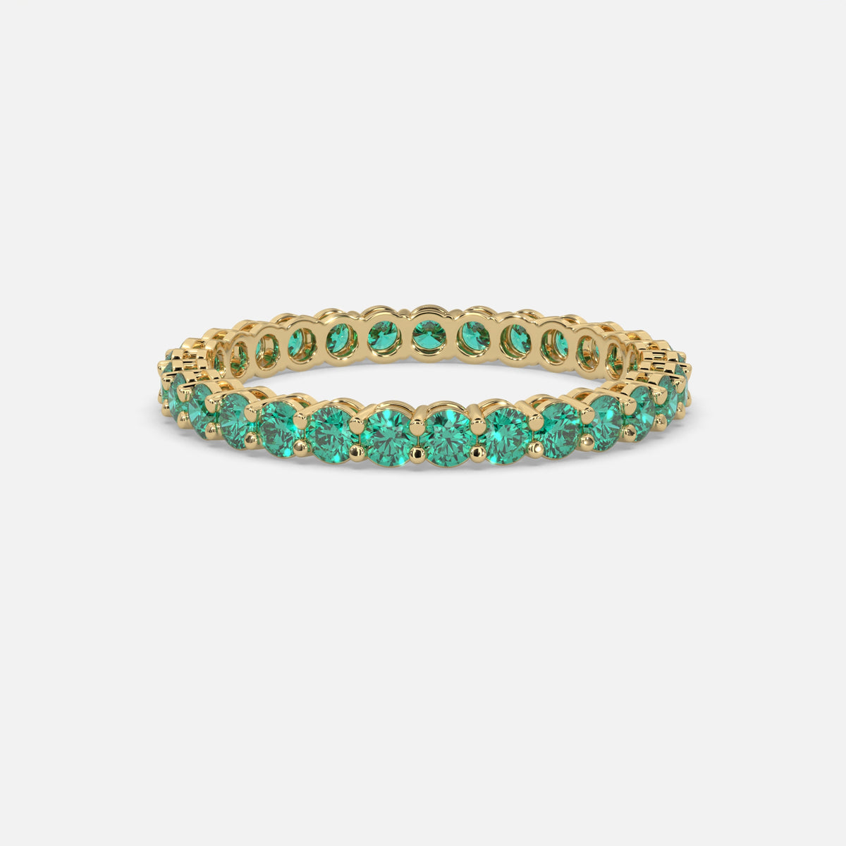 Izdihar Emerald Ring 18k Yellow Gold