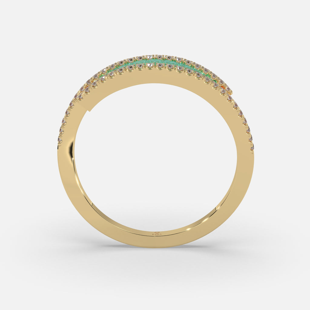 Khayriyya Emerald Ring 18k Yellow Gold