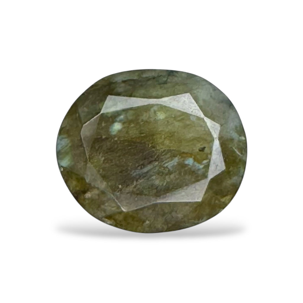 Labradorite Stone Oval Cut 4.50 Carats 10.9 X 12.5 mm