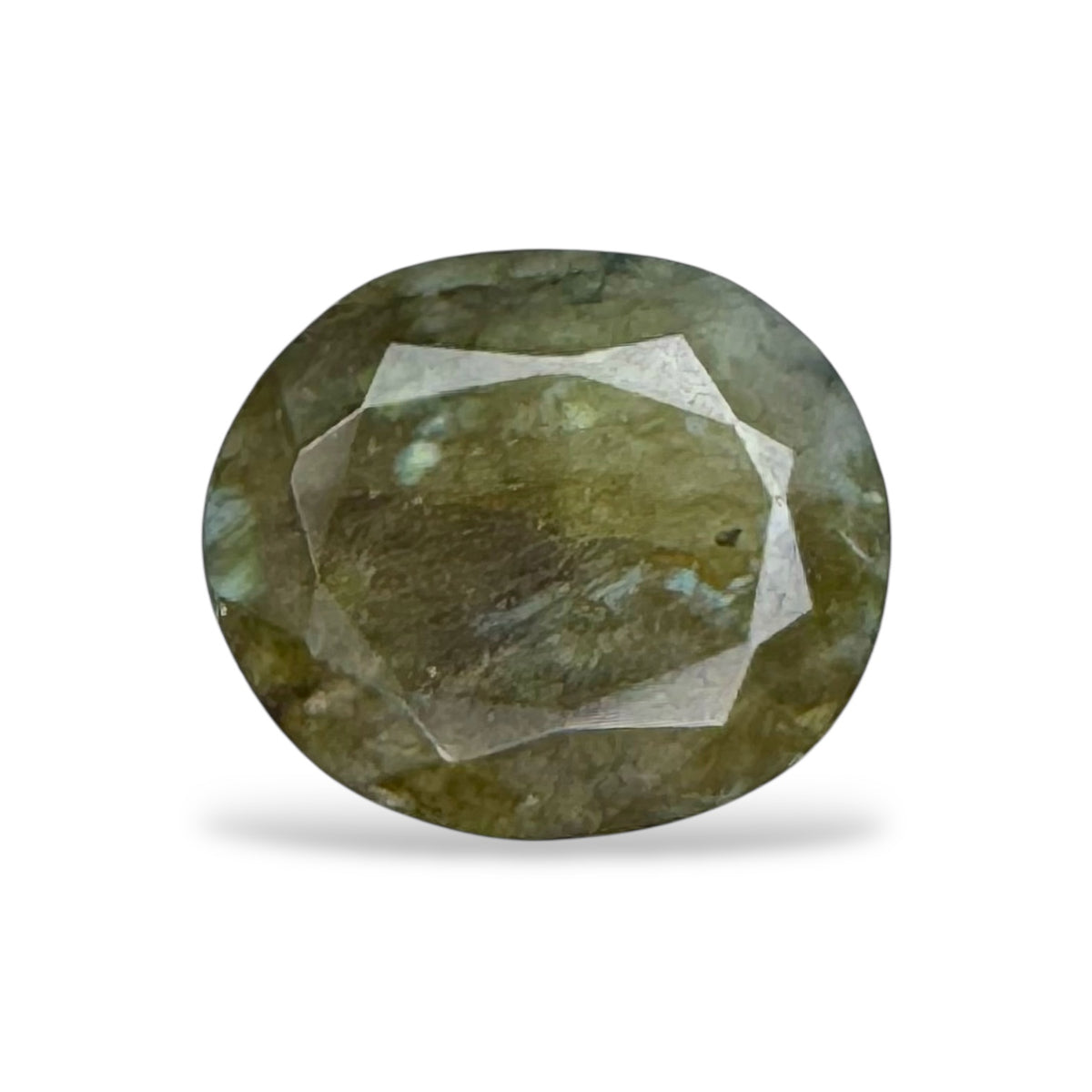 Labradorite Stone Oval Cut 4.50 Carats 10.9 X 12.5 mm