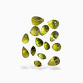 Lemon Topaz Stone Briolette With Drill For Jewellery From 1-10 Carats Lot