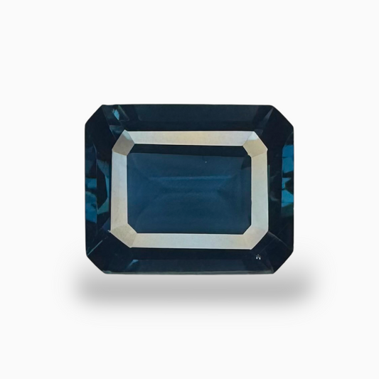 Londo Blue Topaz Emerald Cut 6.10 Carat 12x10mm