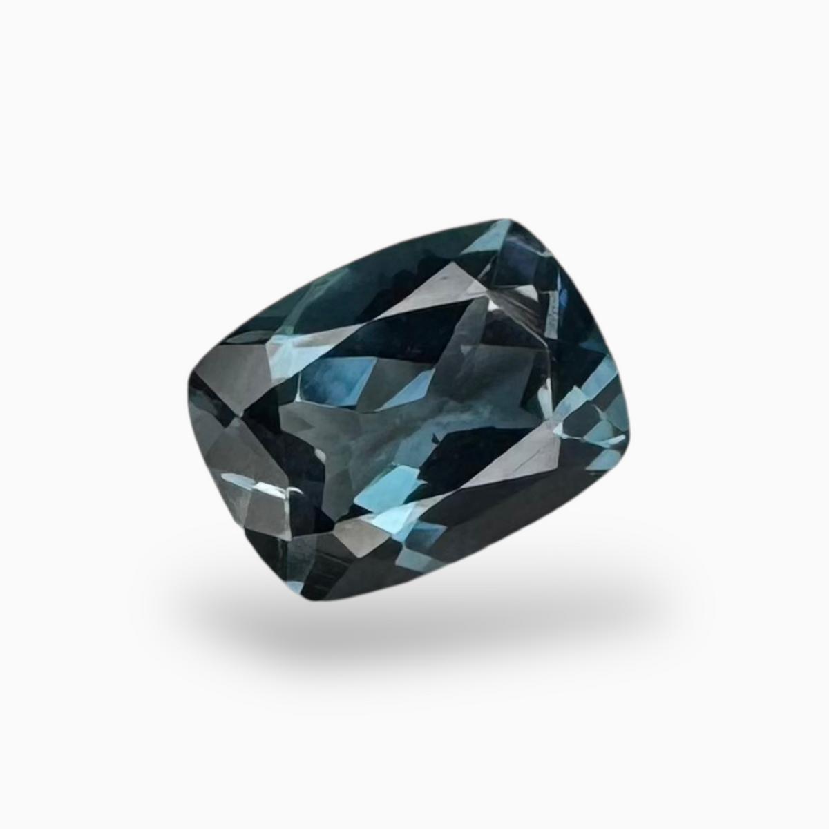 London Blue Topaz 1.58 Carat 8X6mm Long Cushion Shape