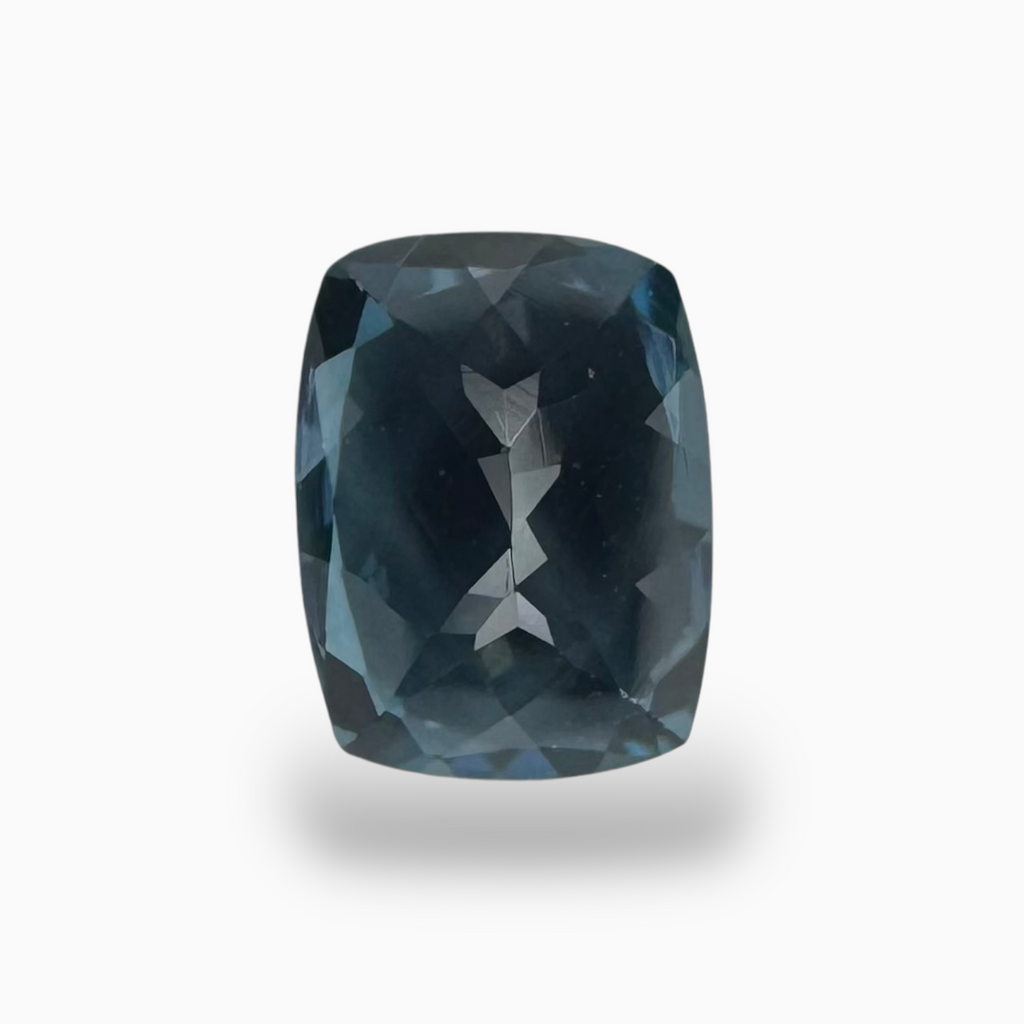 London Blue Topaz 1.58 Carat 8X6mm Long Cushion Shape