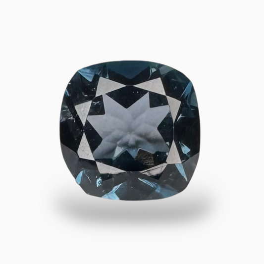 London Blue Topaz 1.69 Carat 7X7mm Cushion Shape