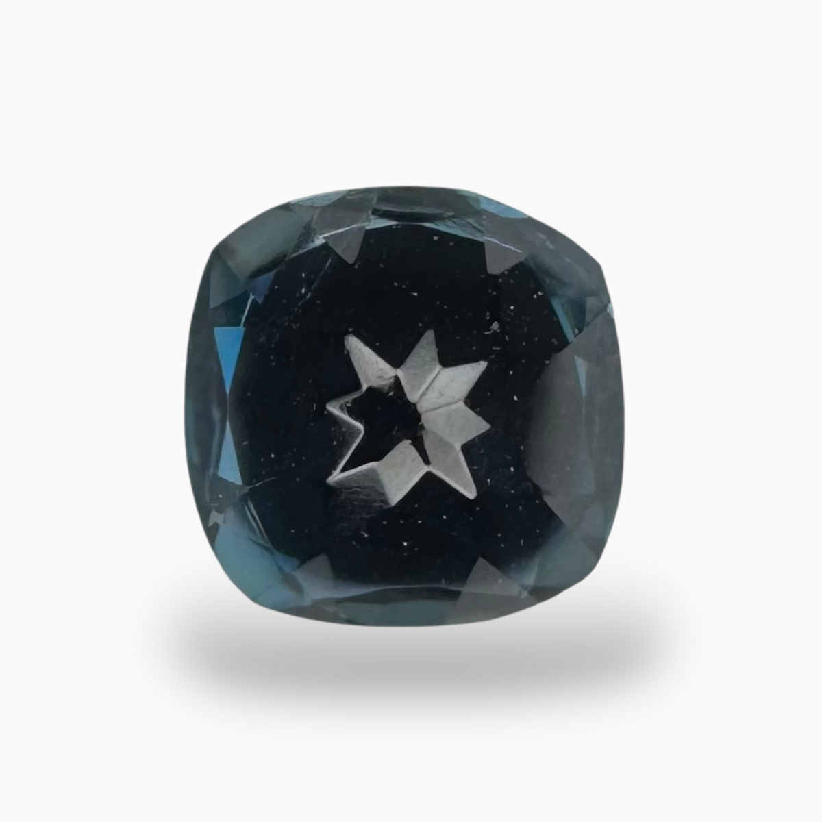 London Blue Topaz 1.69 Carat 7X7mm Cushion Shape