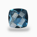 London Blue Topaz 1.72 Carat 7X7mm Cushion Shape