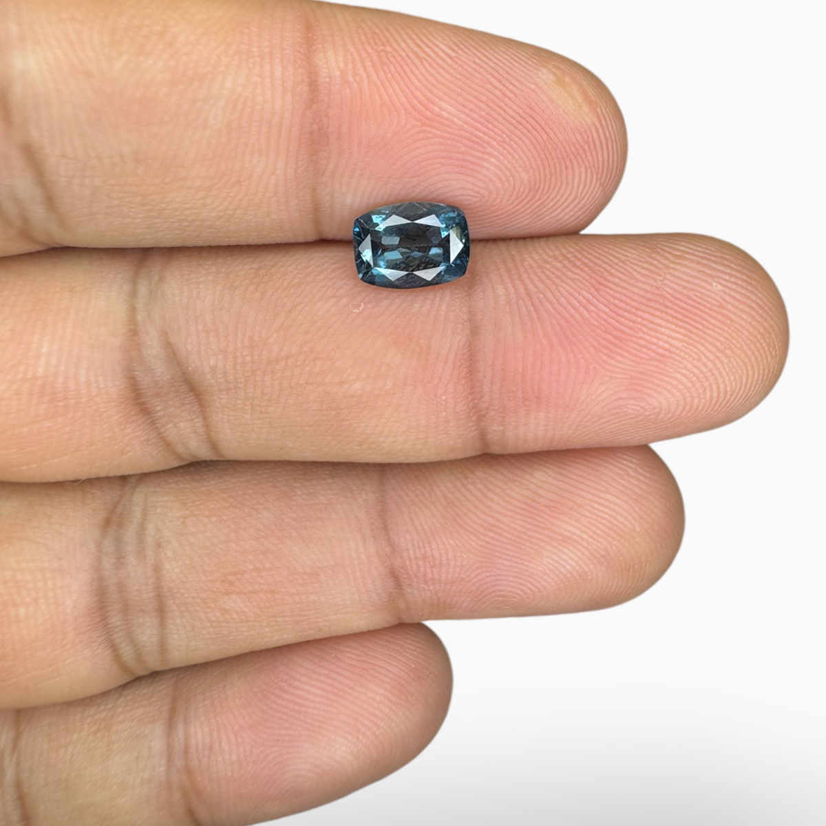 London Blue Topaz 1.7 Carat 8X5.5mm Long Cushion Shape